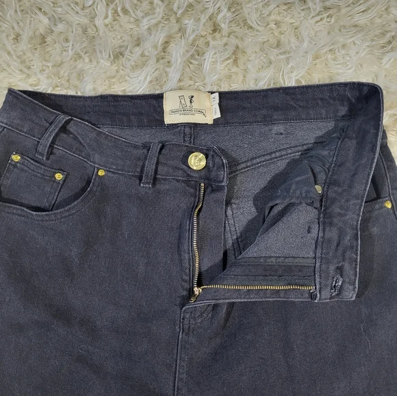 Fashion Brand Company TALL Nap Jeans for big butts black denim Size 1X - Picture 8 of 16